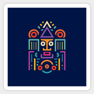 Aztec Retro Edition Sticker